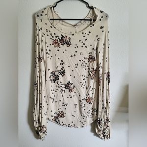 Free People long sleeve top